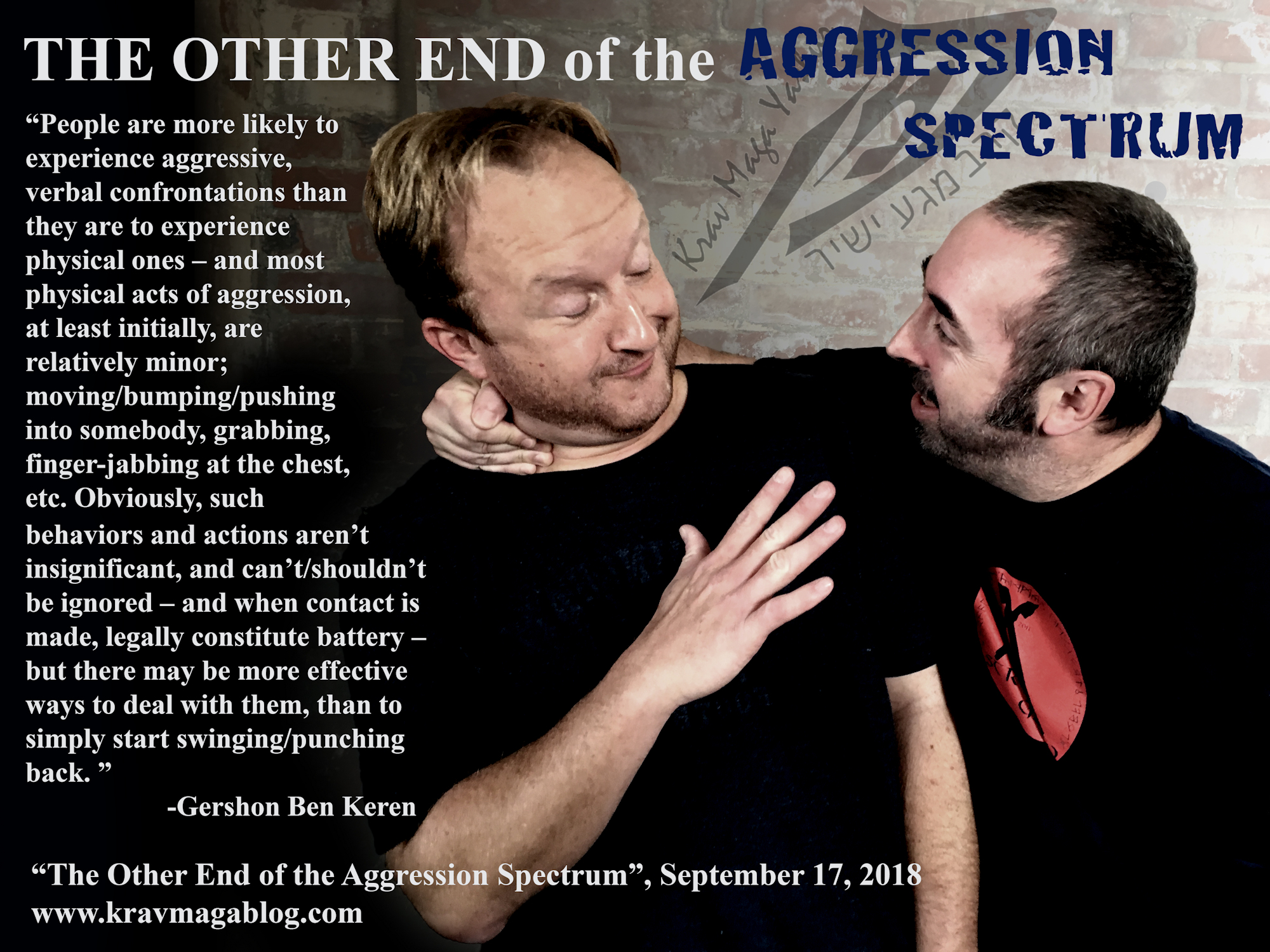 The Other End Of The Aggression Spectrum