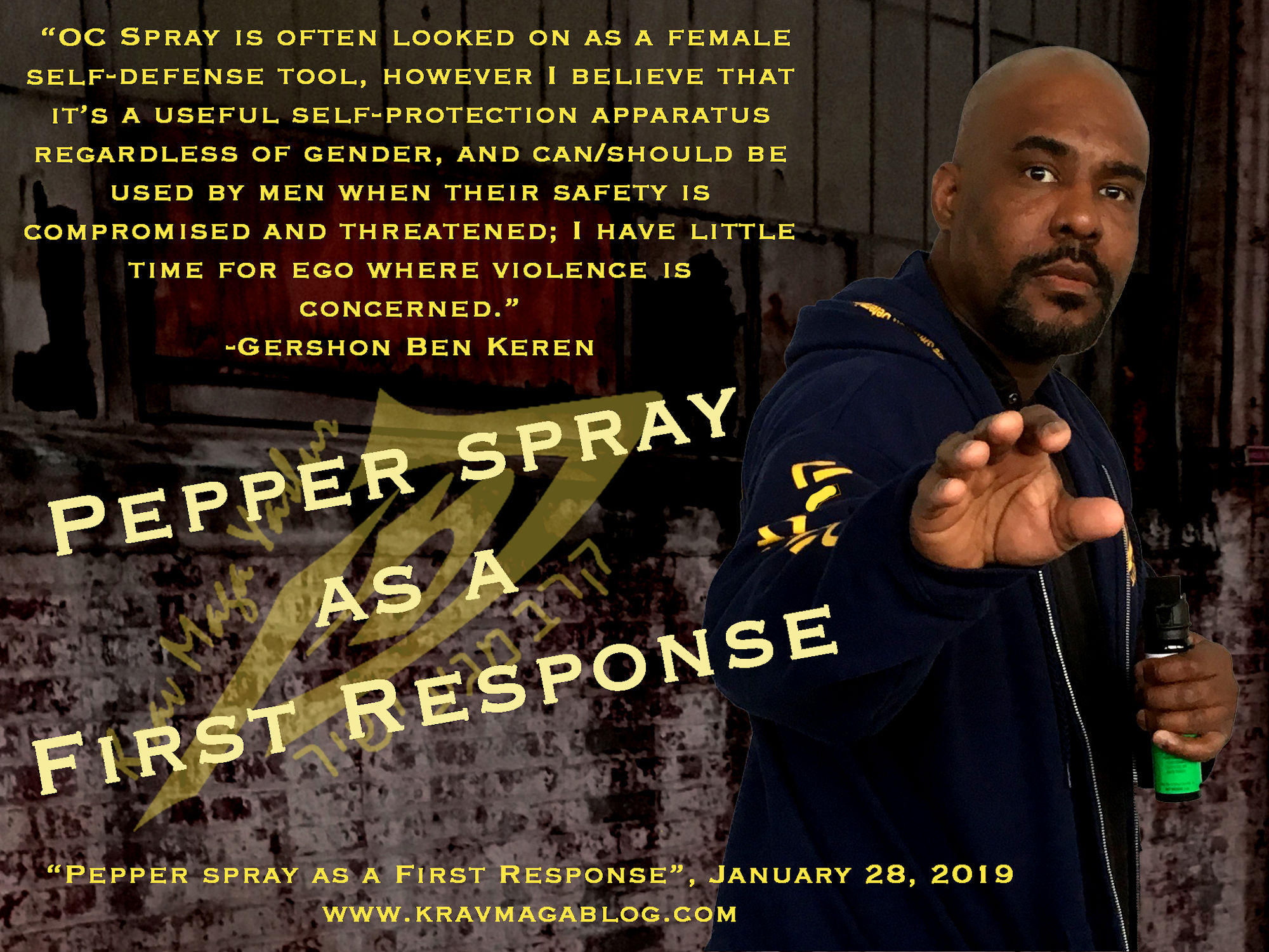 Pepper Spray As A First Response
