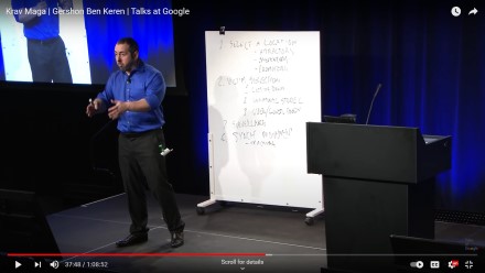 Google Talk: Gershon Ben Keren - Krav Maga Real World Solutions To Real World Violence