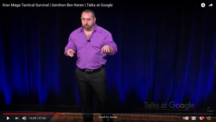 Google Talk: Gershon Ben Keren - Krav Maga Tactical Survival