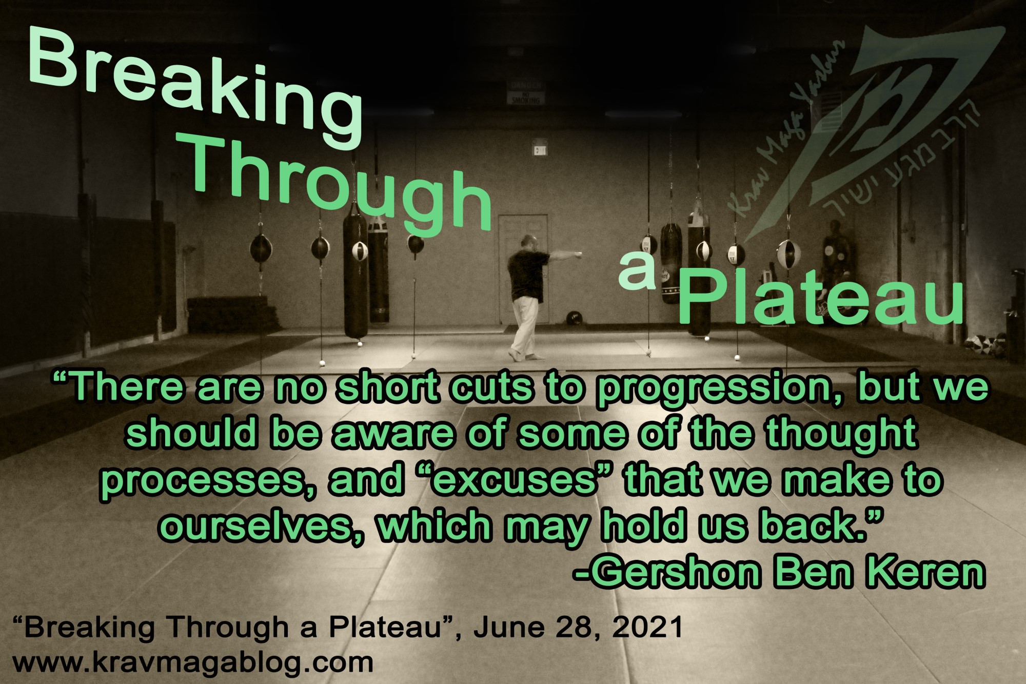 Breaking Through A Plateau