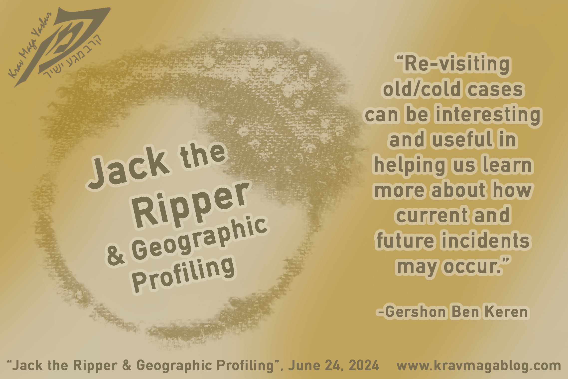 Jack the Ripper & Geographic Profiling