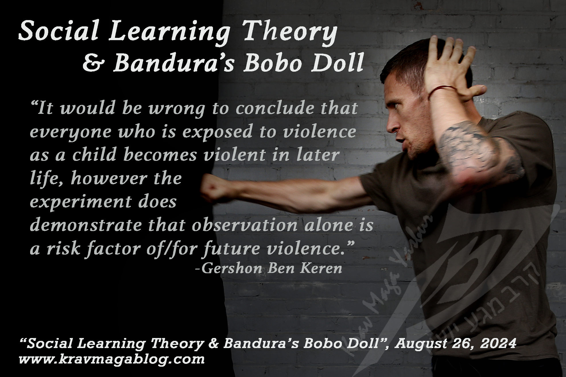 Aggression, Social Learning Theory & Bandura’s Bobo Doll