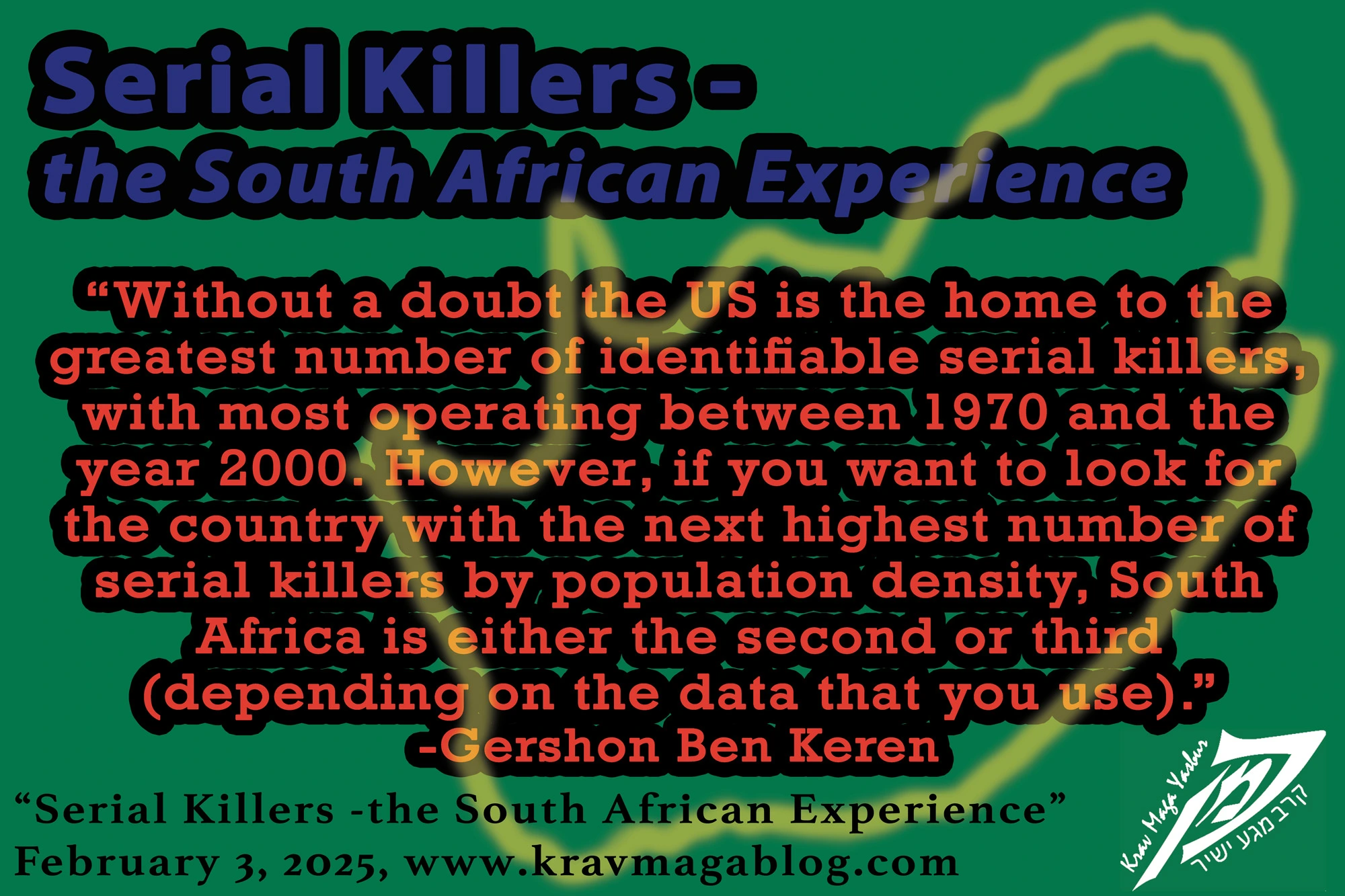 Serial Killers South Africa