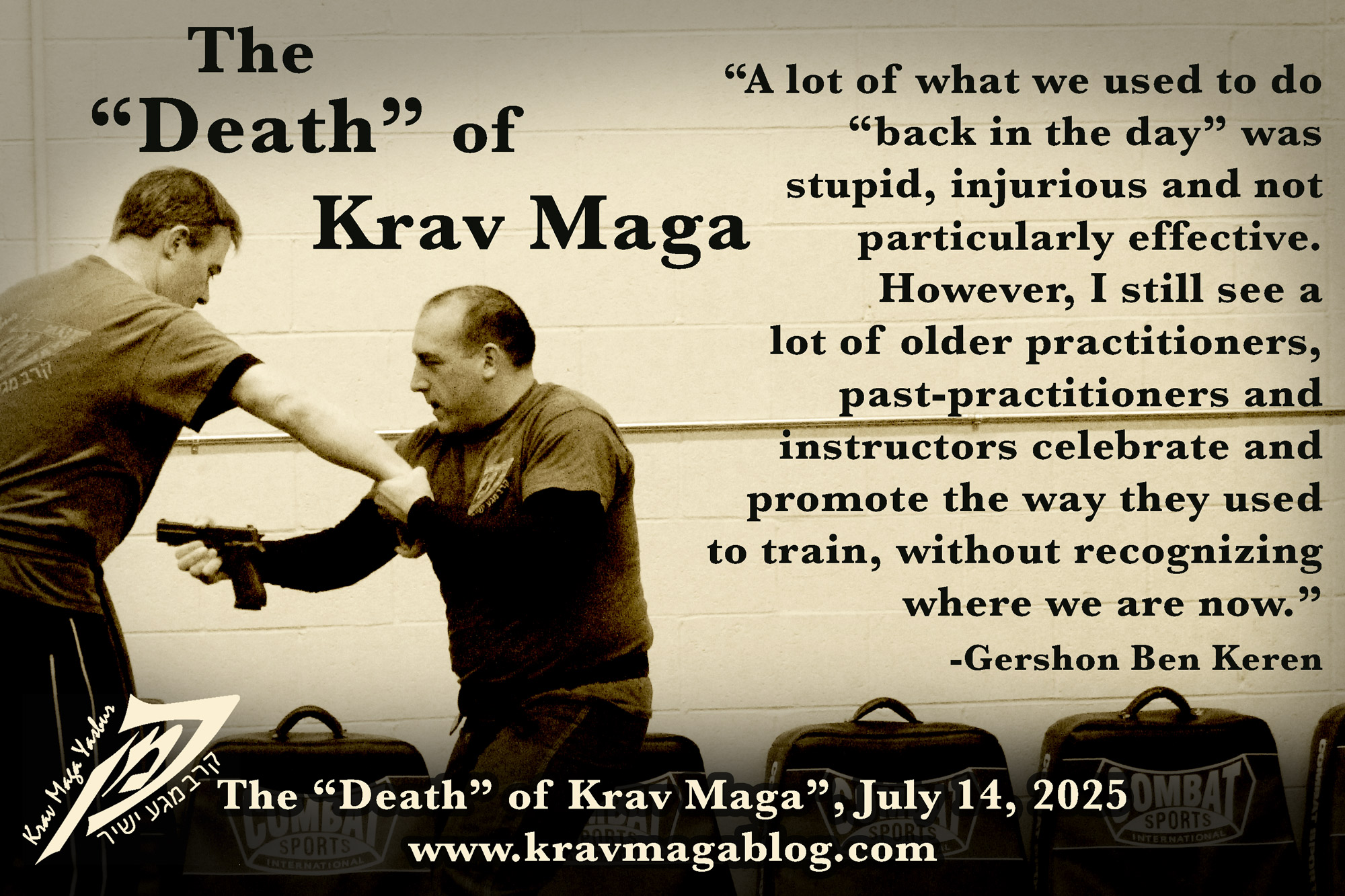 The Death of Krav Maga