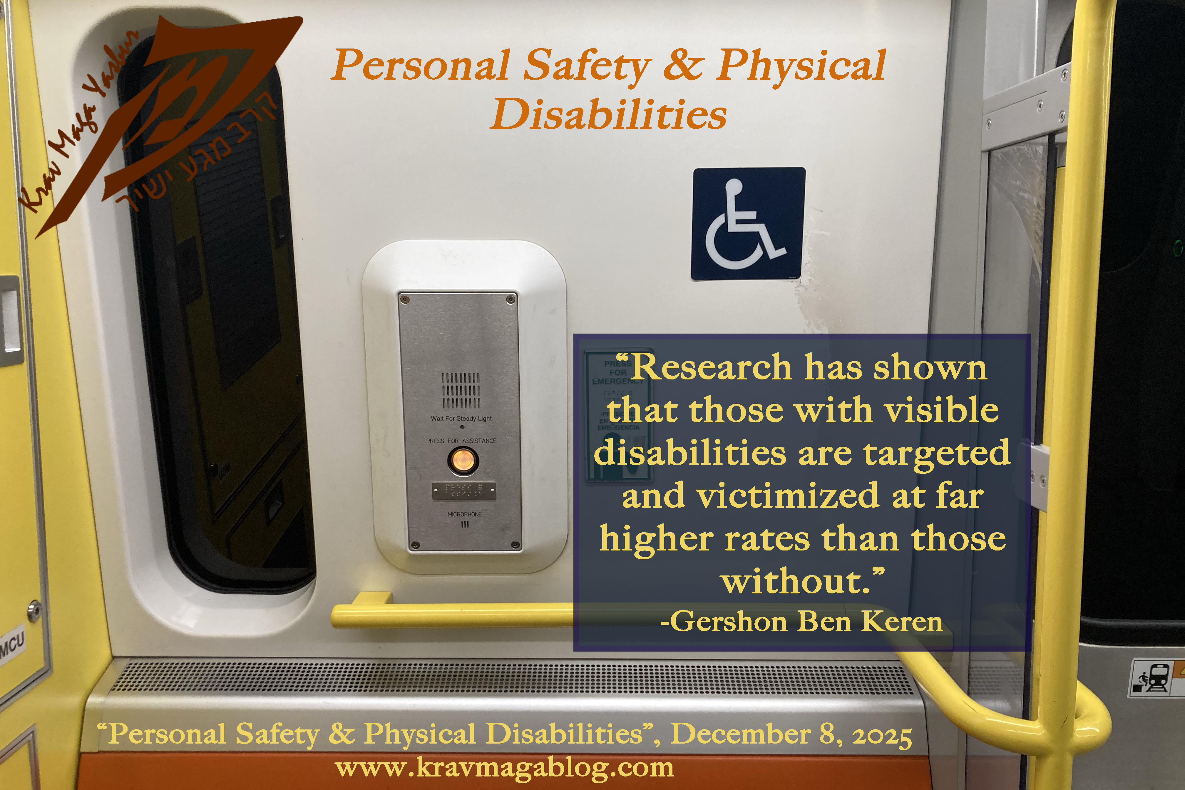 Personal Safety & Physical Disabilities