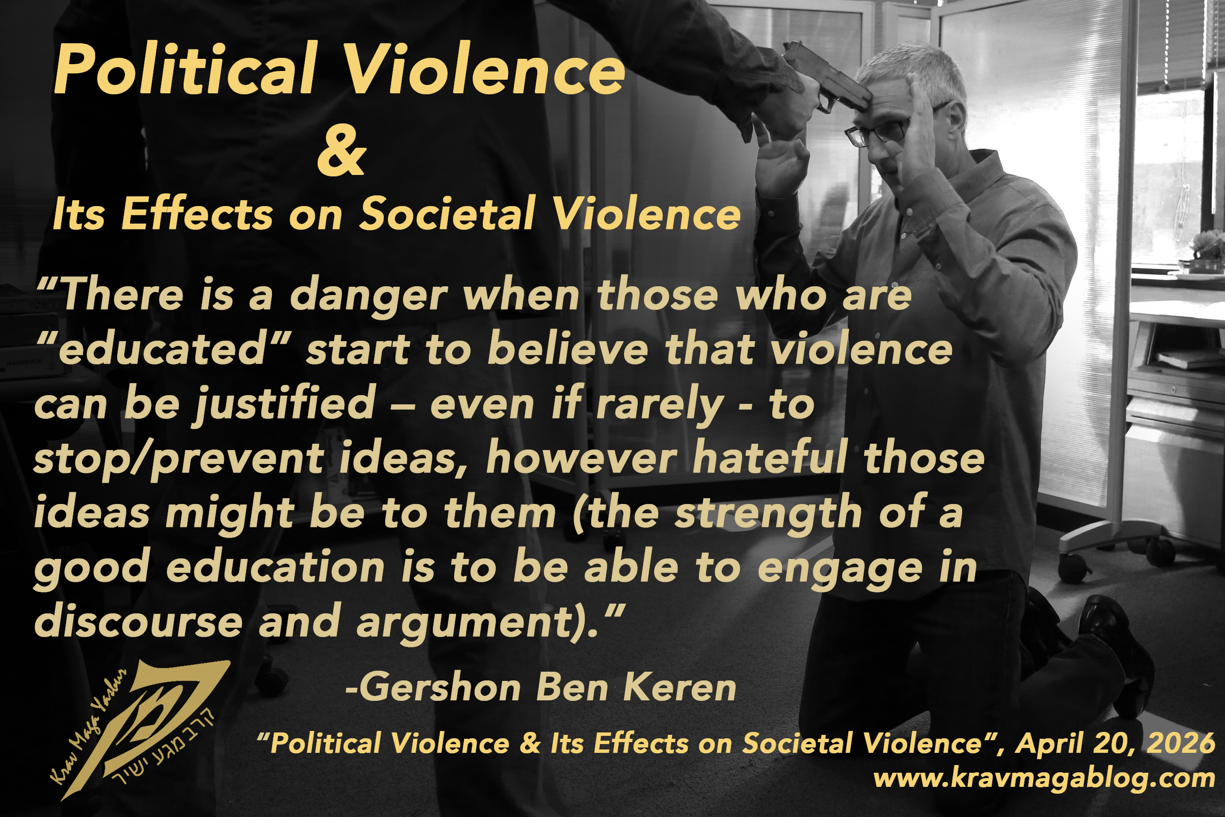 Political Violence & Its Effects on Societal Violence